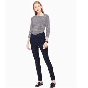 Kate Spade Broome Street Dark Wash Skinny Jeans Size 27